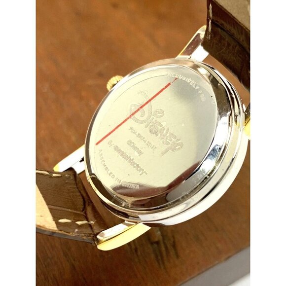 Disney Mickey Mouse Women\'s Watch White Dial Brown Leather Band Quartz W000551 main image 9